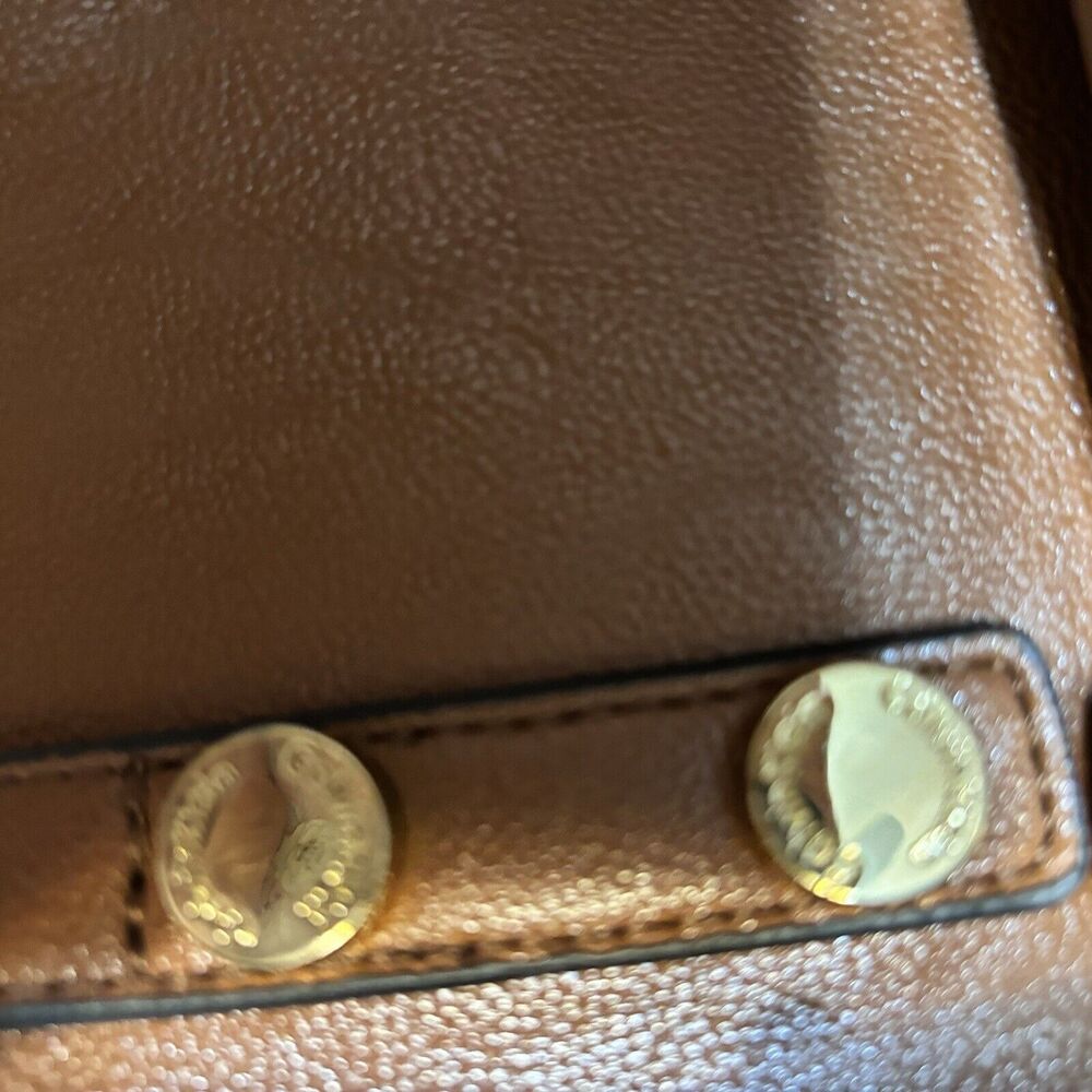 Calvin Klein Handbag/Tote Black/Brown Removable Brown Purse Business - Picture 5 of 13